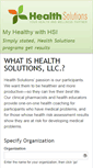 Mobile Screenshot of myhealthywithhsi.com